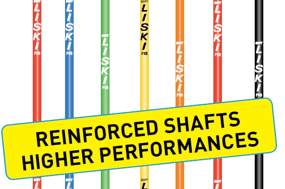 Liski SLALOM POLES SHAFTS made from durable polycarbonate, available in various sizes and colors. Compatible with most slalom poles on the market. Distributed by FortyNine51 in Canada and North America.